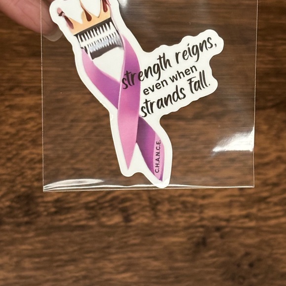 Cancer Journey Sticker Book + Cancer Ribbon 3” Sticker - Picture 7 of 10